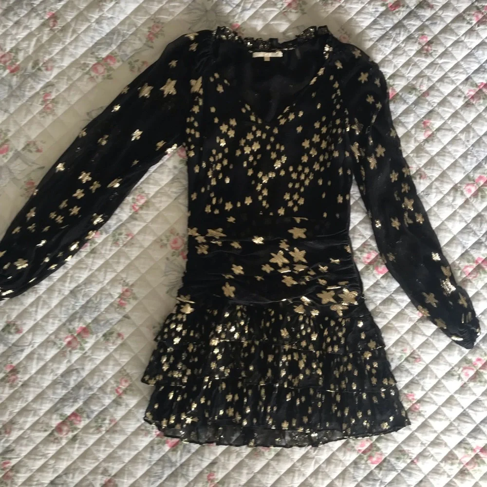 Trade/Sell Loveshackfancy Rina Star Dress🌺💖Size 0 EUC - Picture 2 of 5